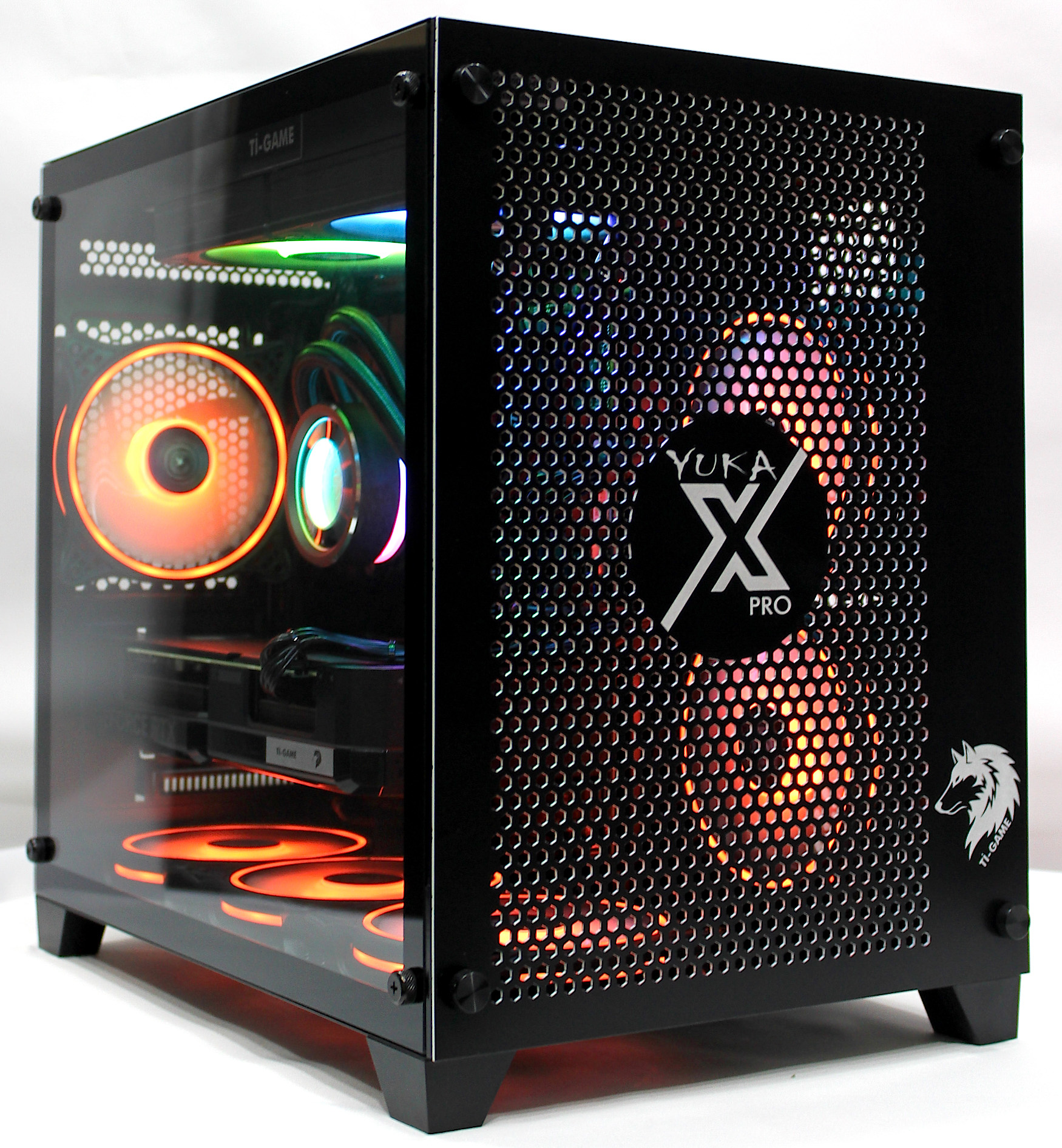 Tİ-GAME YUKA X BLACK YKXB716116W I7-12700 16GB DDR5 1TB M.2 SSD 16GB RTX 4060 TI SIVI SOĞUTMA 750W W11P